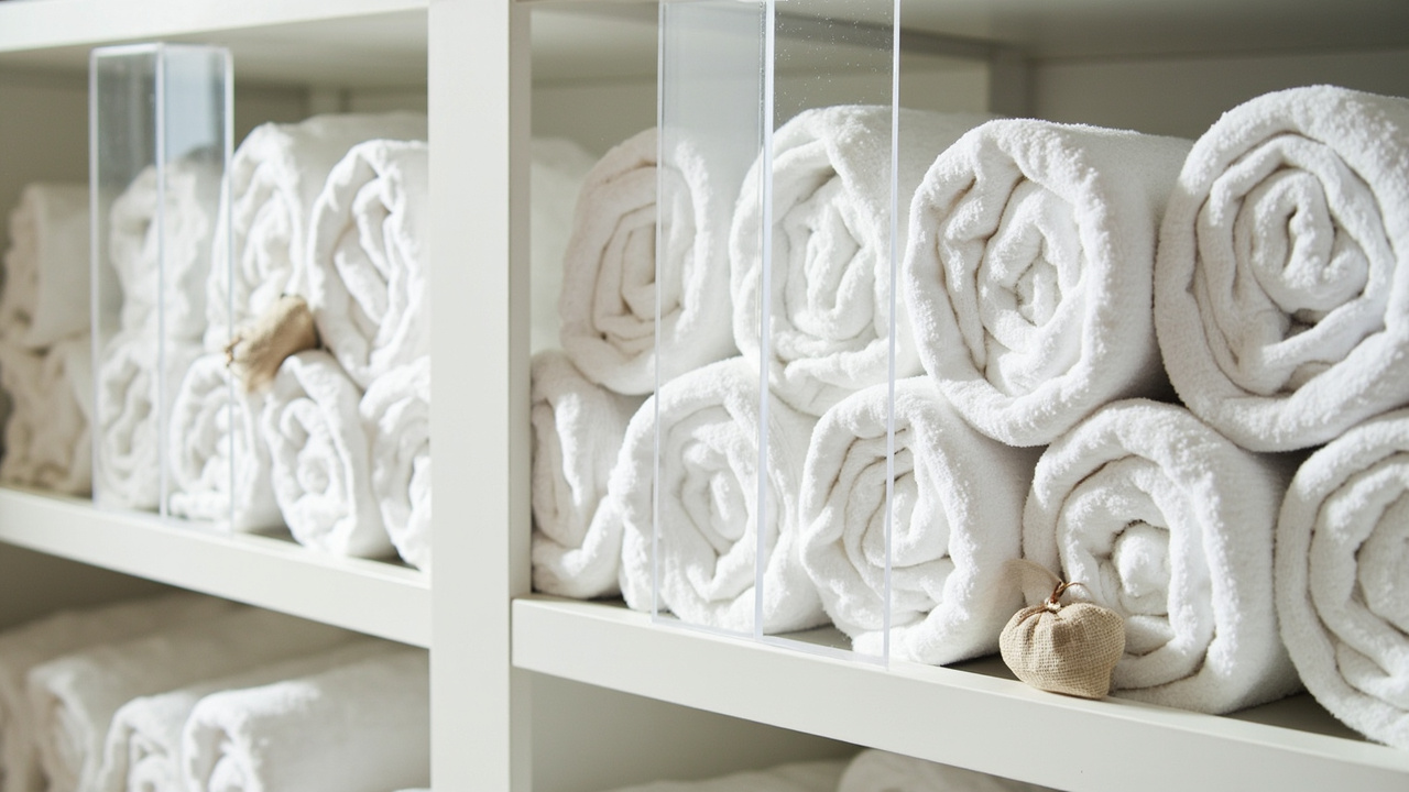 Bathroom Linen Closet Organization: 4 Zones + 8 Picks + Folding Methods