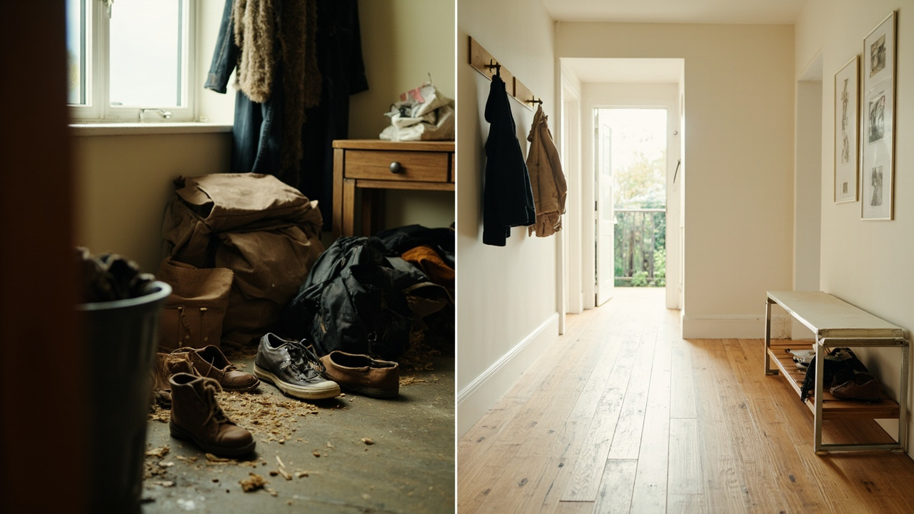 Small Entryway Organization: Narrow Halls Under 3 Feet