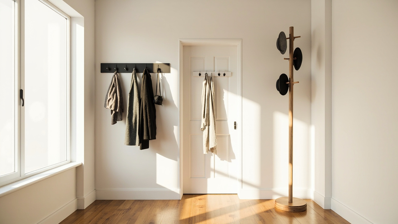 Entryway Coat Hooks: Wall vs Over-Door vs Standing