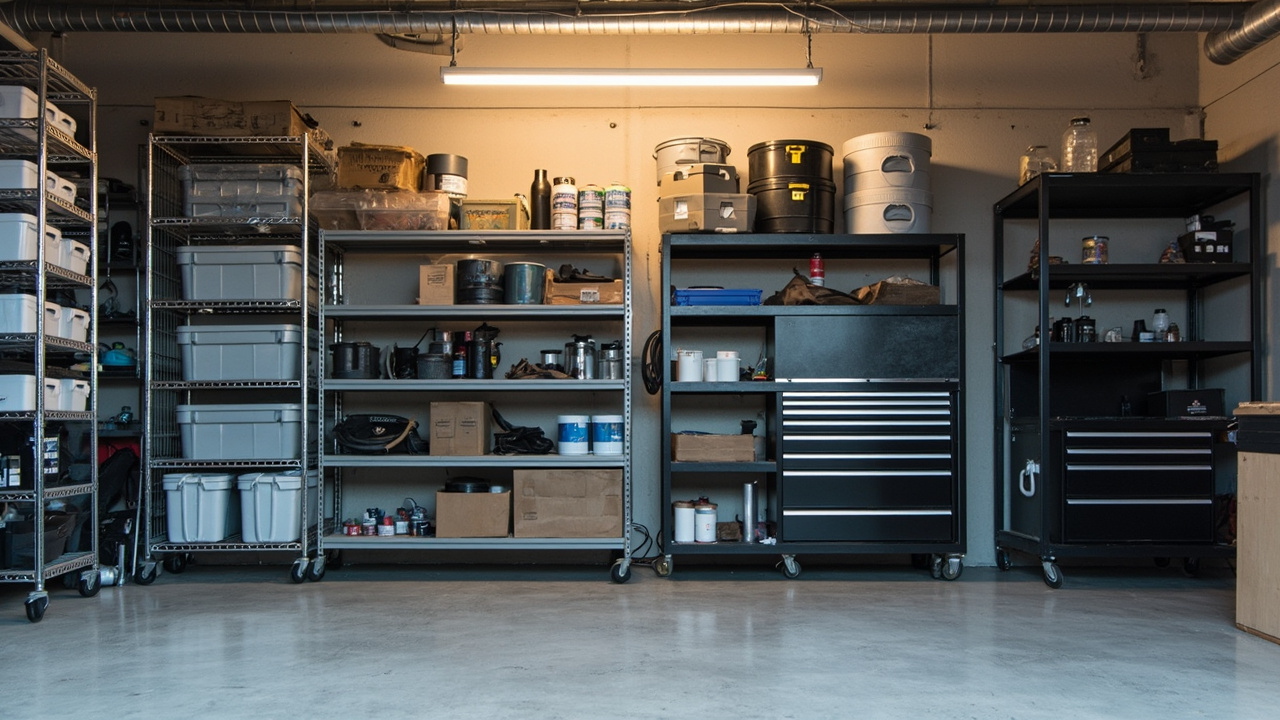 Garage Floor Shelving: Wire, Plastic, and Metal Decisions