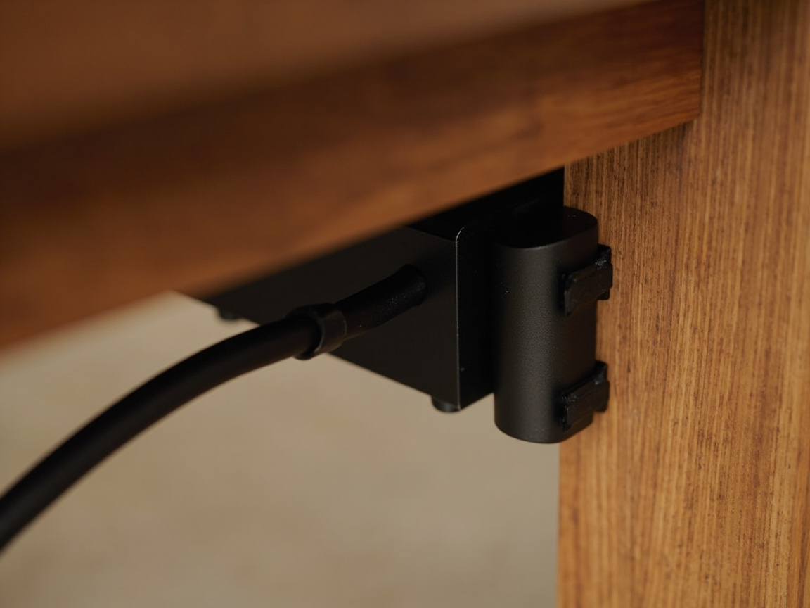 Home Office Cable Management: Under-Desk Trays That Stick