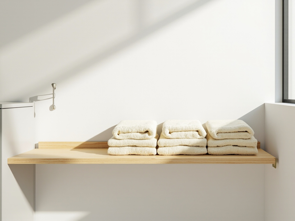 Laundry Folding Station: Flat Surfaces That Actually Get Used