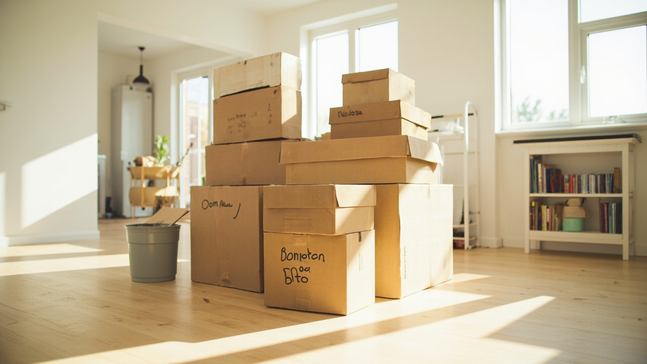Declutter Before Moving: 8-Week Purge + 4-Box + Donation Routing Guide