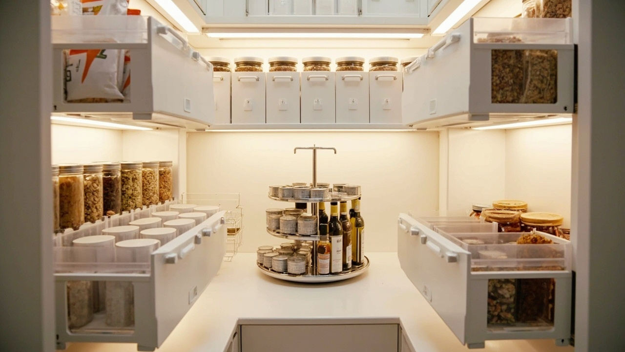 Pantry Storage Solutions: Bins, Jars & Racks