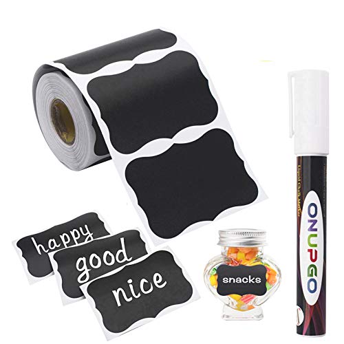 ONUPGO Chalkboard Labels (180-piece set)