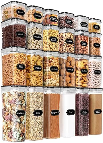 PRAKI 24-piece Airtight Food Storage Containers