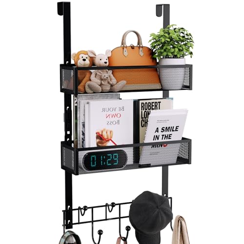 Consumest Over-The-Door Hooks Organizer (3-Tier)