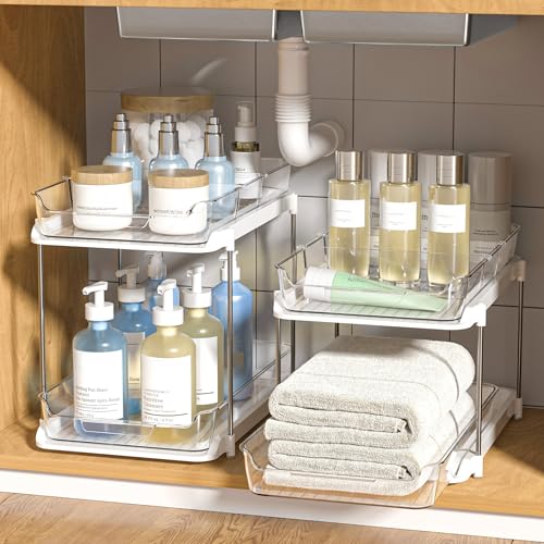 mDesign Acrylic Makeup Organizer