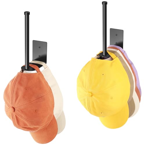 Durmmur Stainless Steel Hat Organizer (Holds 15 Hats)