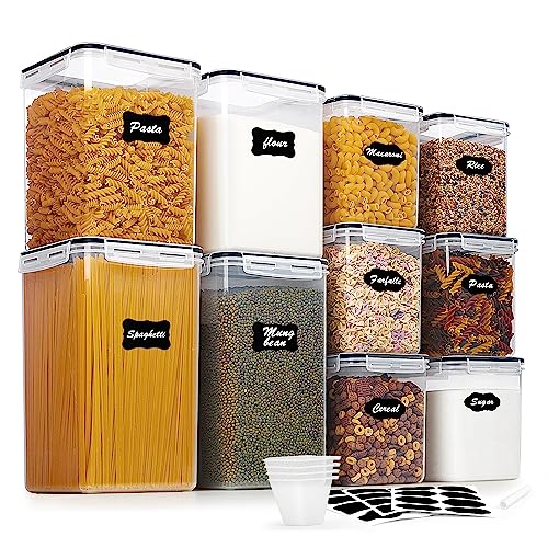 Vtopmart 10 PCS Flour and Sugar Storage Container Set
