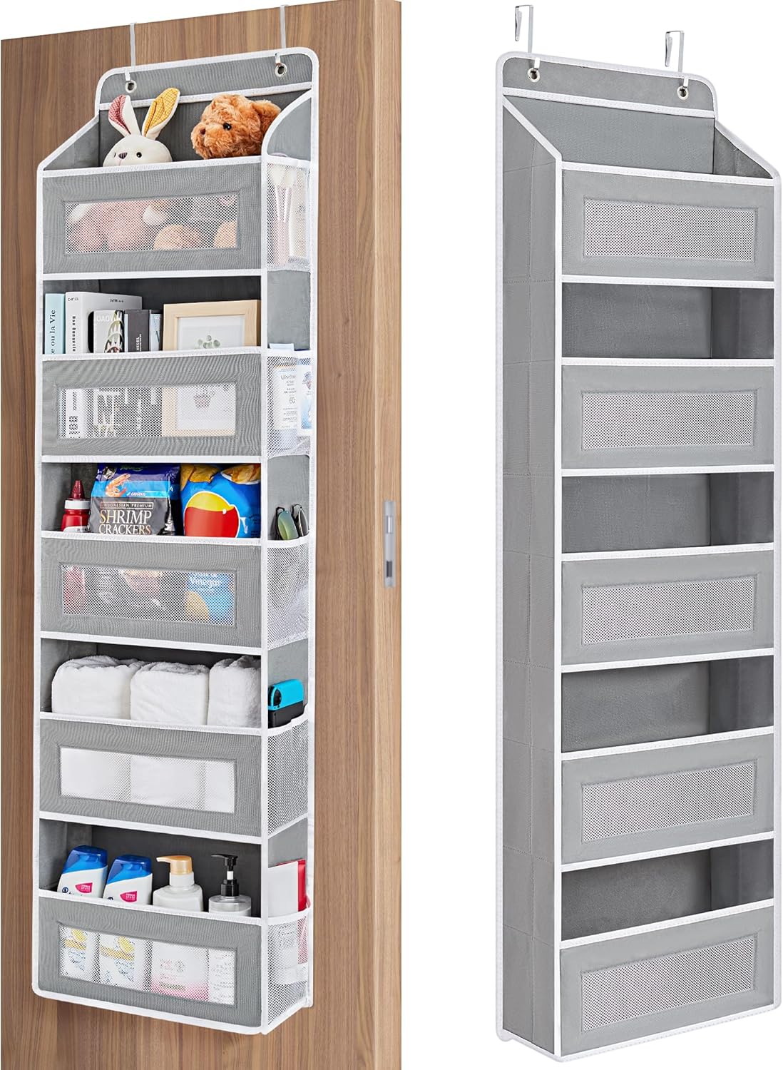 JARLINK Over The Door Organizer (5 Shelf, 5 Pockets)