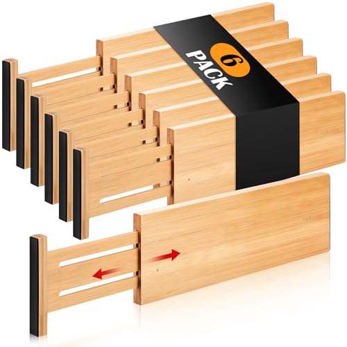 Fabsome Dresser Drawer Organizers (6-Pack)
