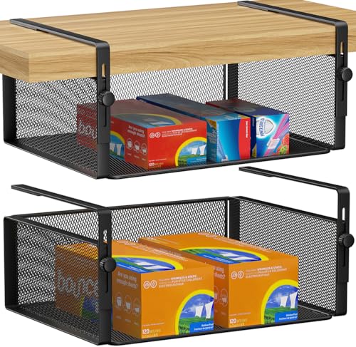AmonHouseware Under-Shelf Basket (2-Pack)
