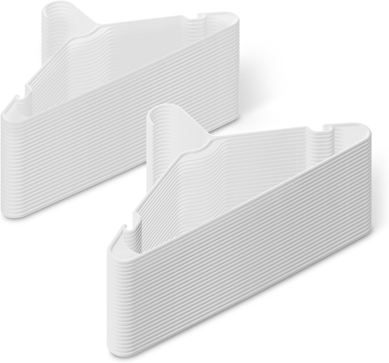 Amazon Basics Space Saving Plastic Hangers