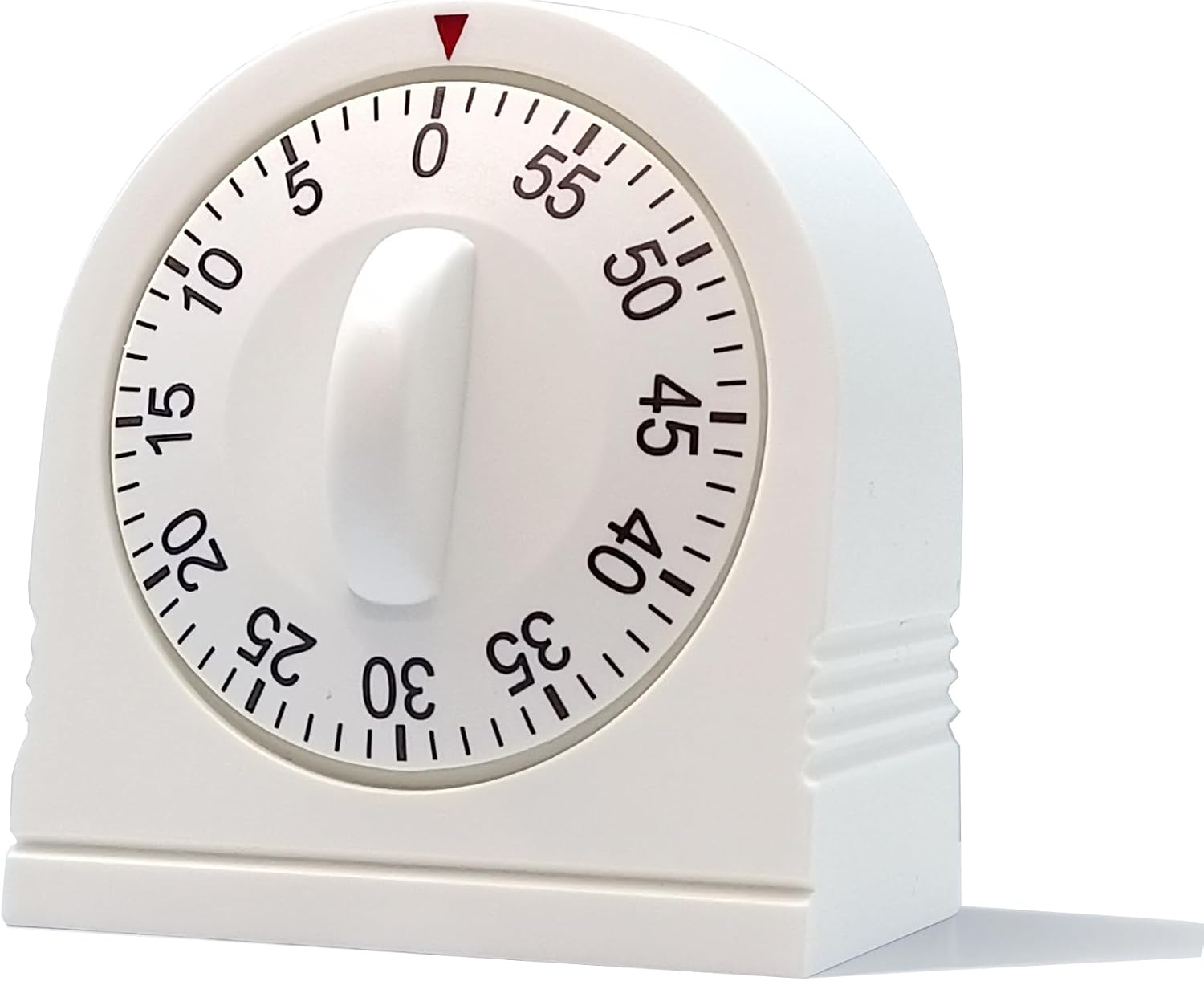 60-Minute Wind-Up Mechanical Timer (Visual, Loud Alarm)