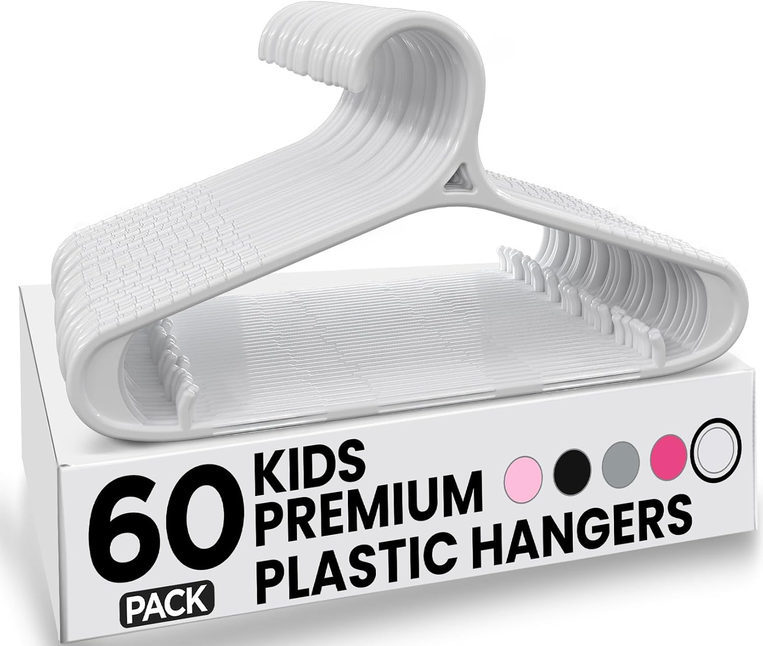 Utopia Home Kids Hangers 60 Pack
