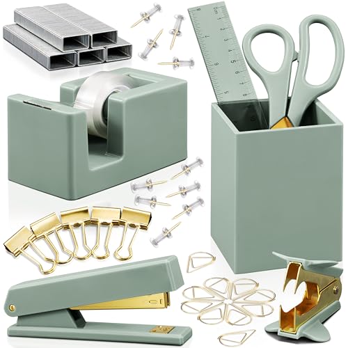 KIBAGA Aesthetic Desk Accessories Set