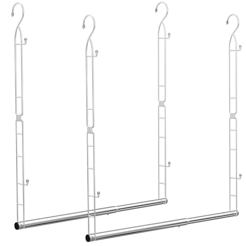 Supforce Hanging Closet Rod Stainless Steel (2 Pack)